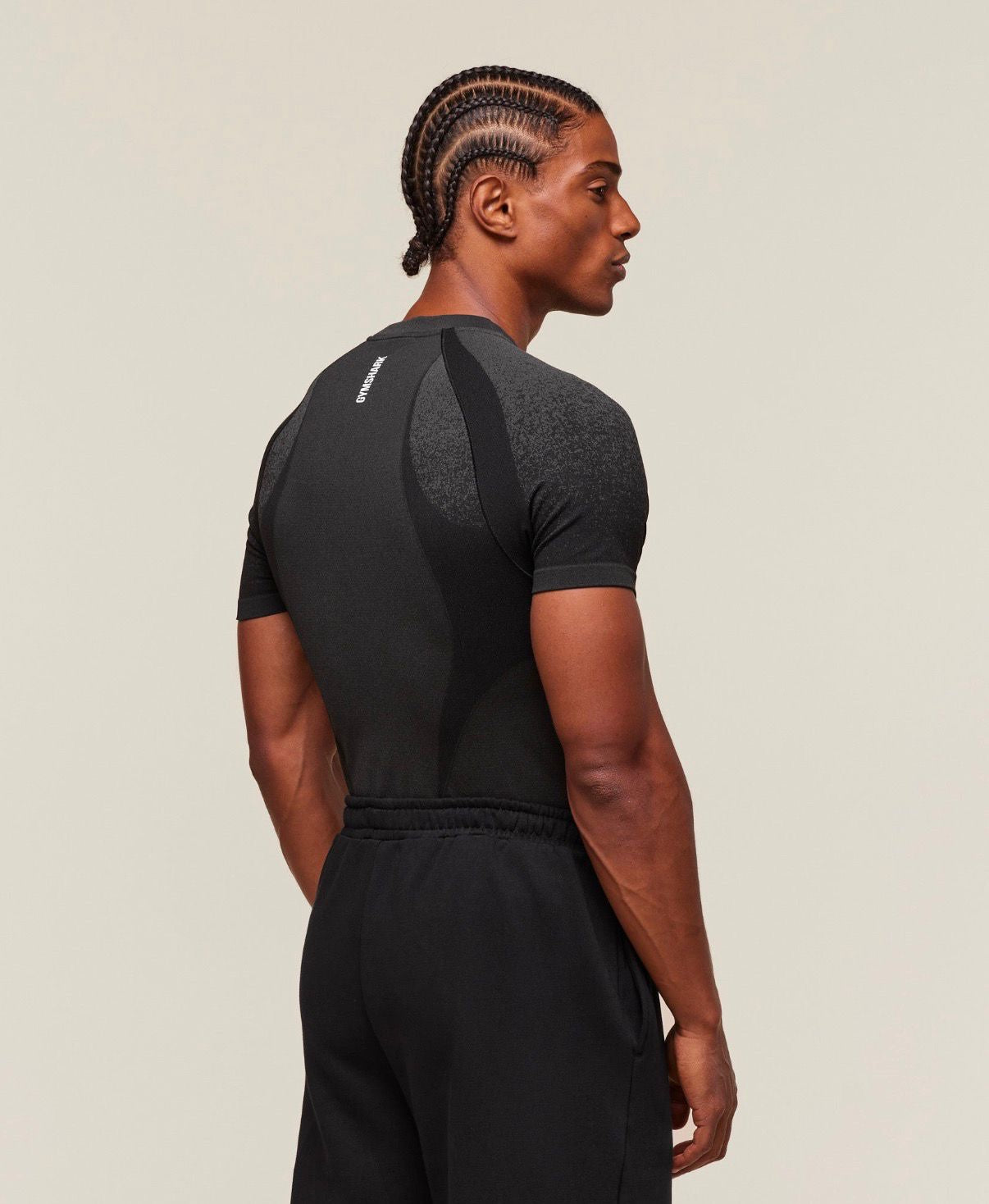 Shadow Seamless T-Shirt Black
