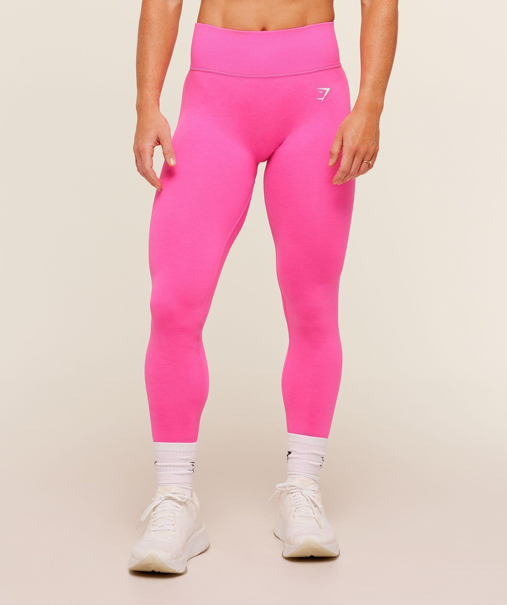 Interval Seamless Legging Electric Pink
