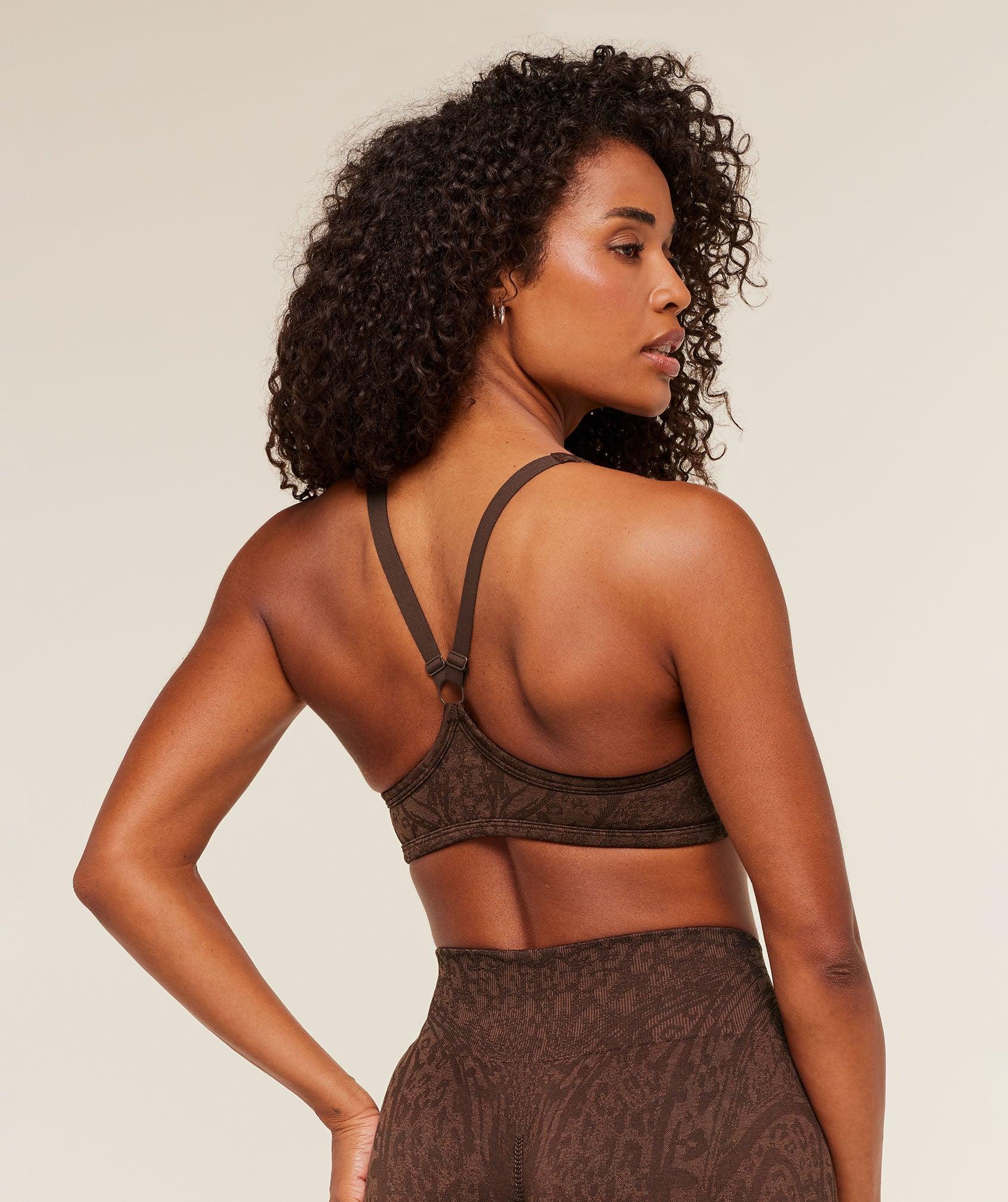 Adapt Animal X Whitney Sports Bra Archive Brown / Soft Brown