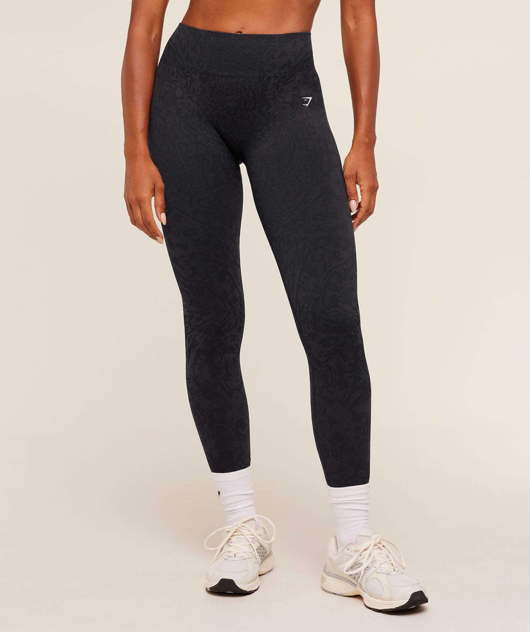 Adapt Animal X Whitney Leggings Black / Asphalt Grey
