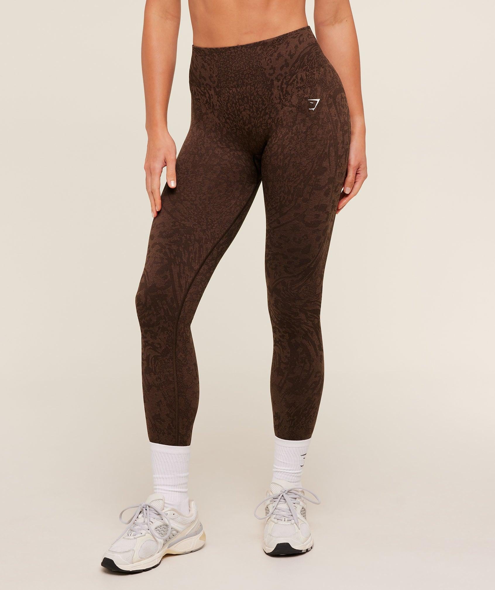 Adapt Animal X Whitney Leggings Archive Brown / Soft Brown