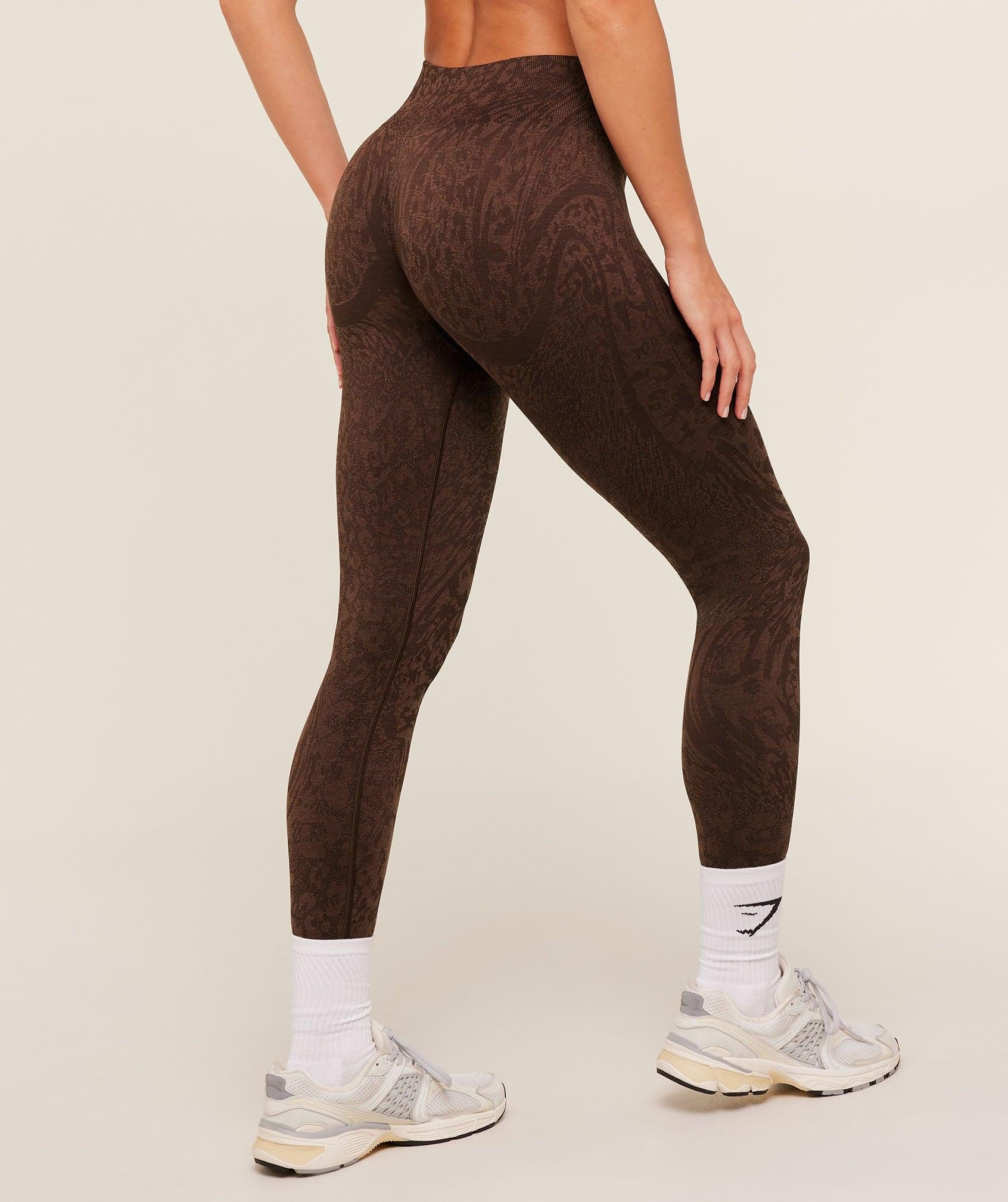 Adapt Animal X Whitney Leggings Archive Brown / Soft Brown