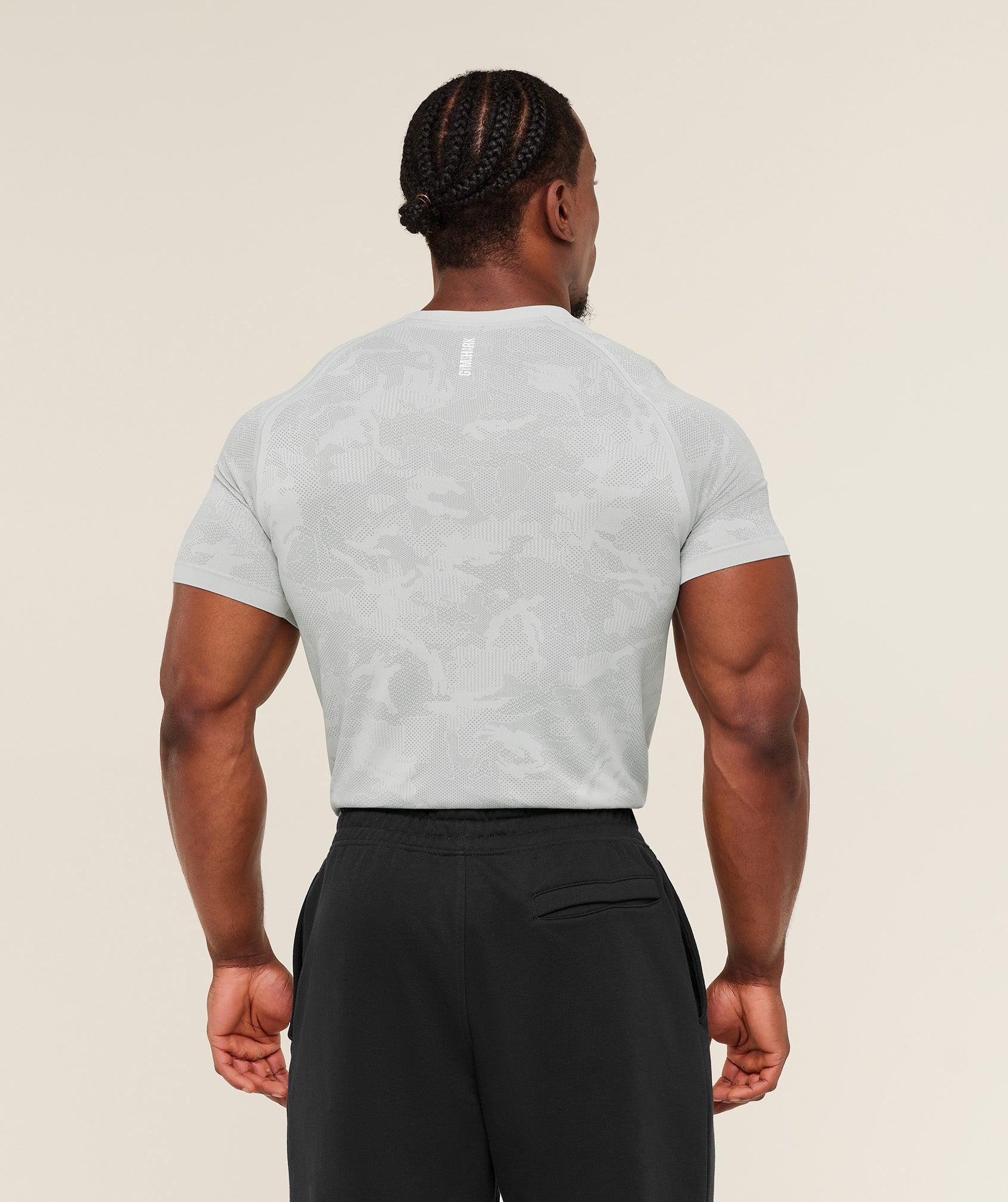 Geo Seamless T-Shirt Light Grey / Smokey Grey