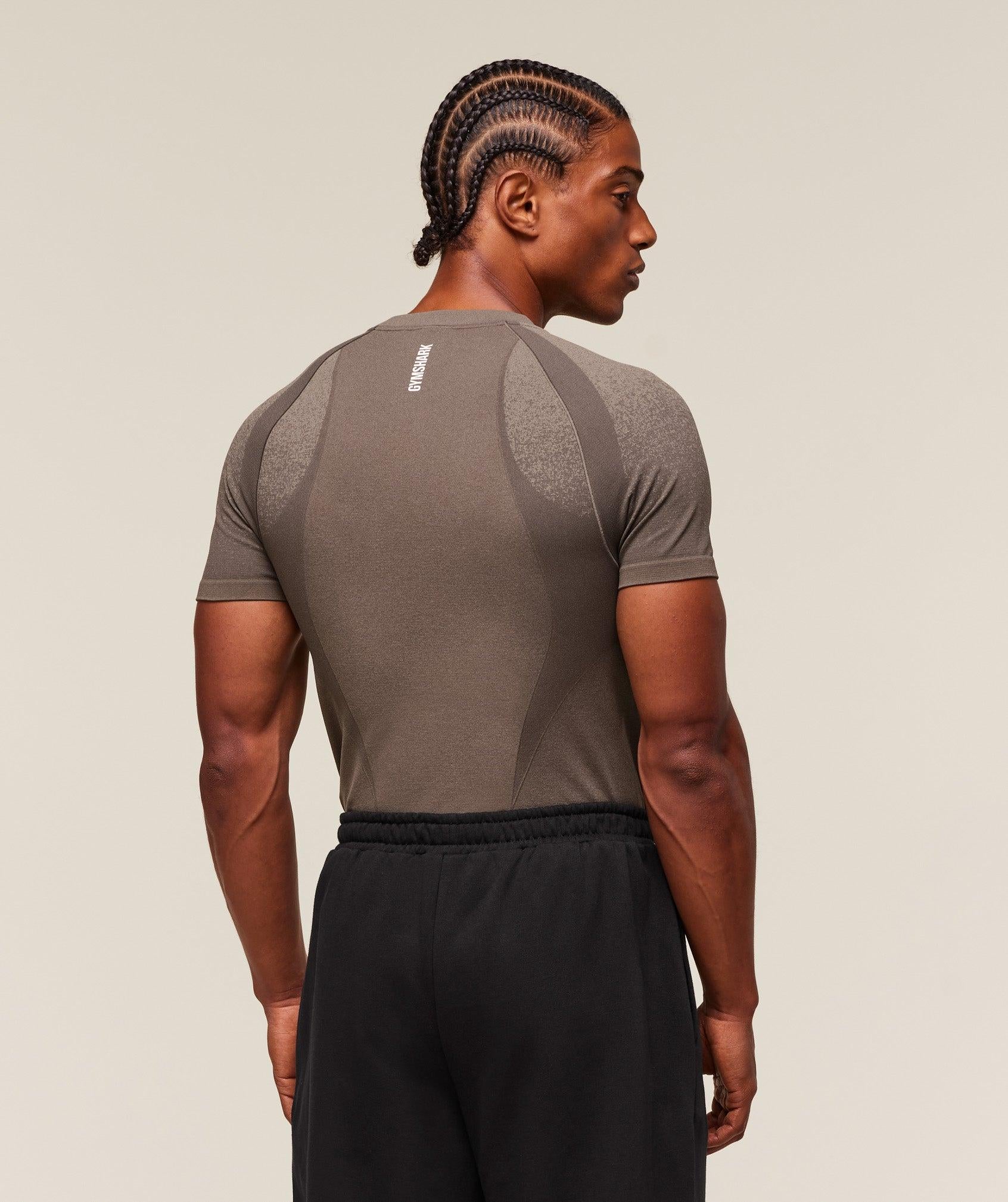 Shadow Seamless Brown T-Shirt