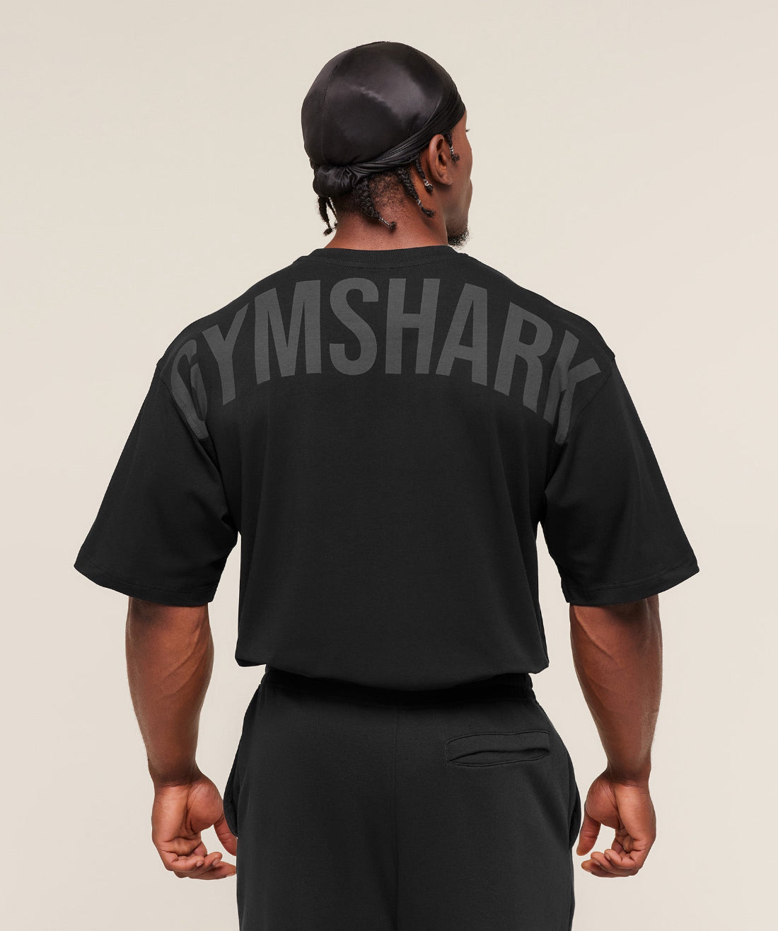 Power T-Shirt Black Asphalt Grey