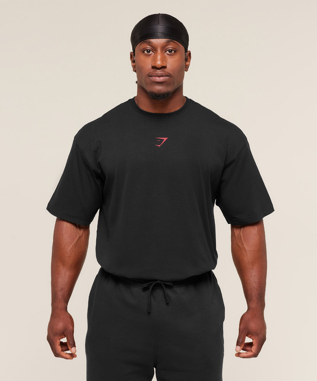 Power T-Shirt Black Red