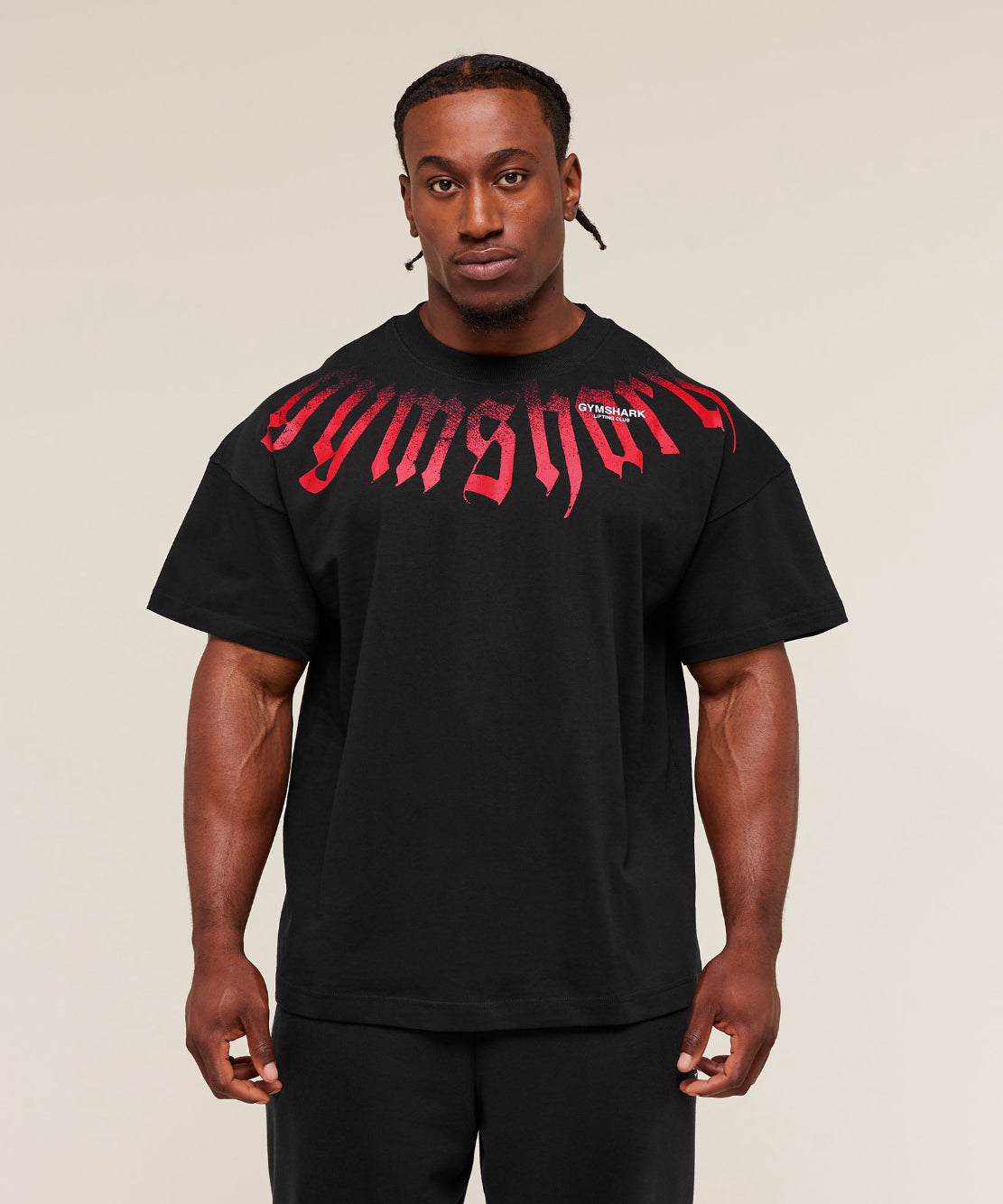 Fade Graphic T-Shirt Black
