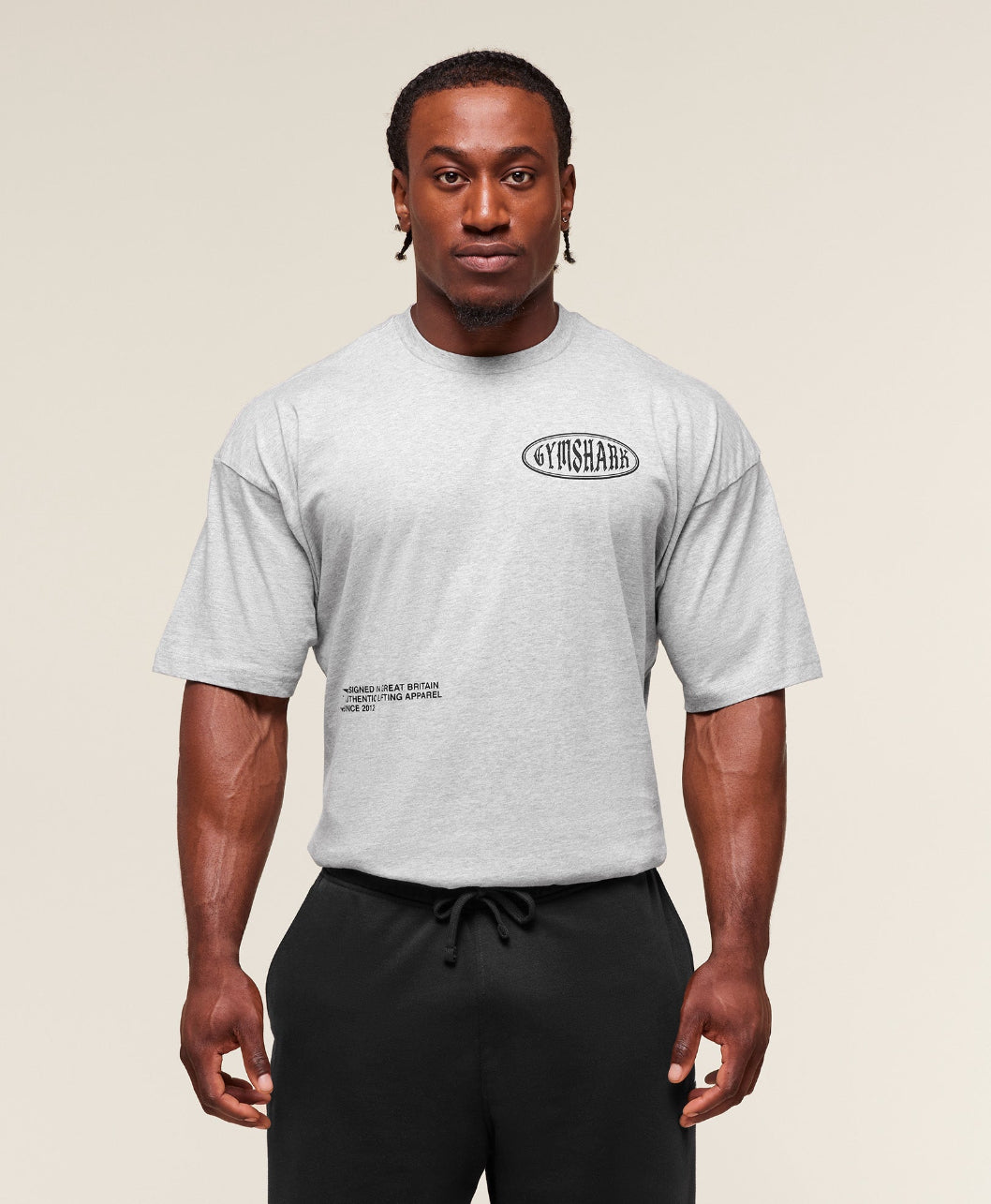 Authentic Lifting Apparel T-Shirt Light Grey
