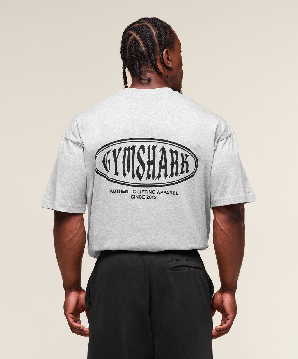 Authentic Lifting Apparel T-Shirt Light Grey