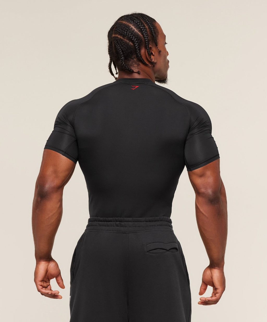 Graphic Baselayer T-Shirt Black