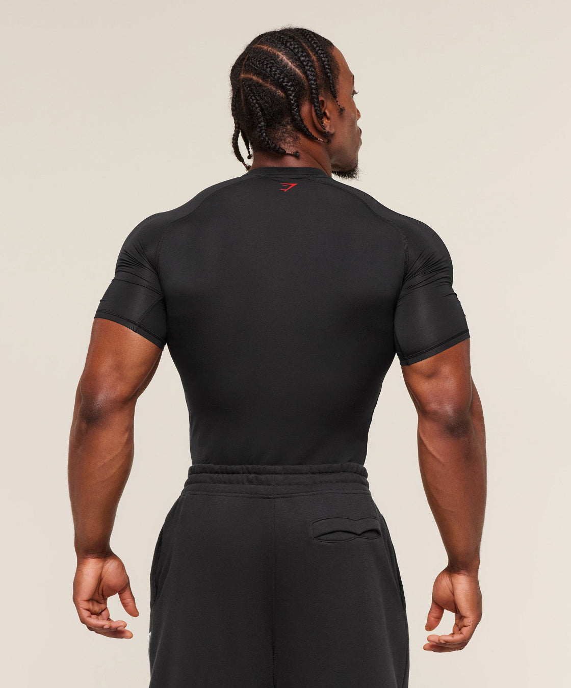 Graphic Baselayer T-Shirt Black