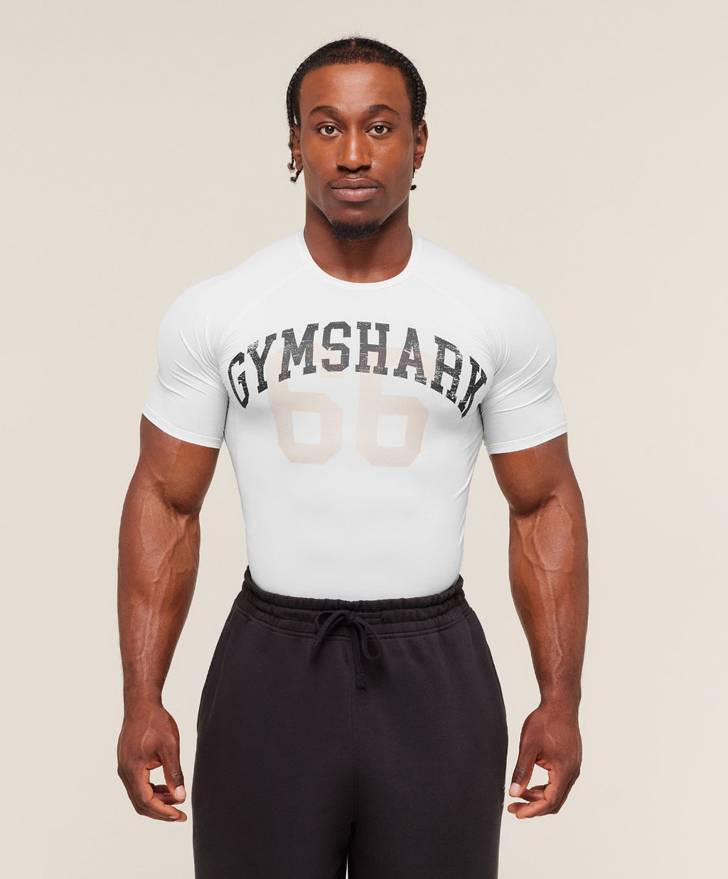 Graphic Baselayer T-Shirt White