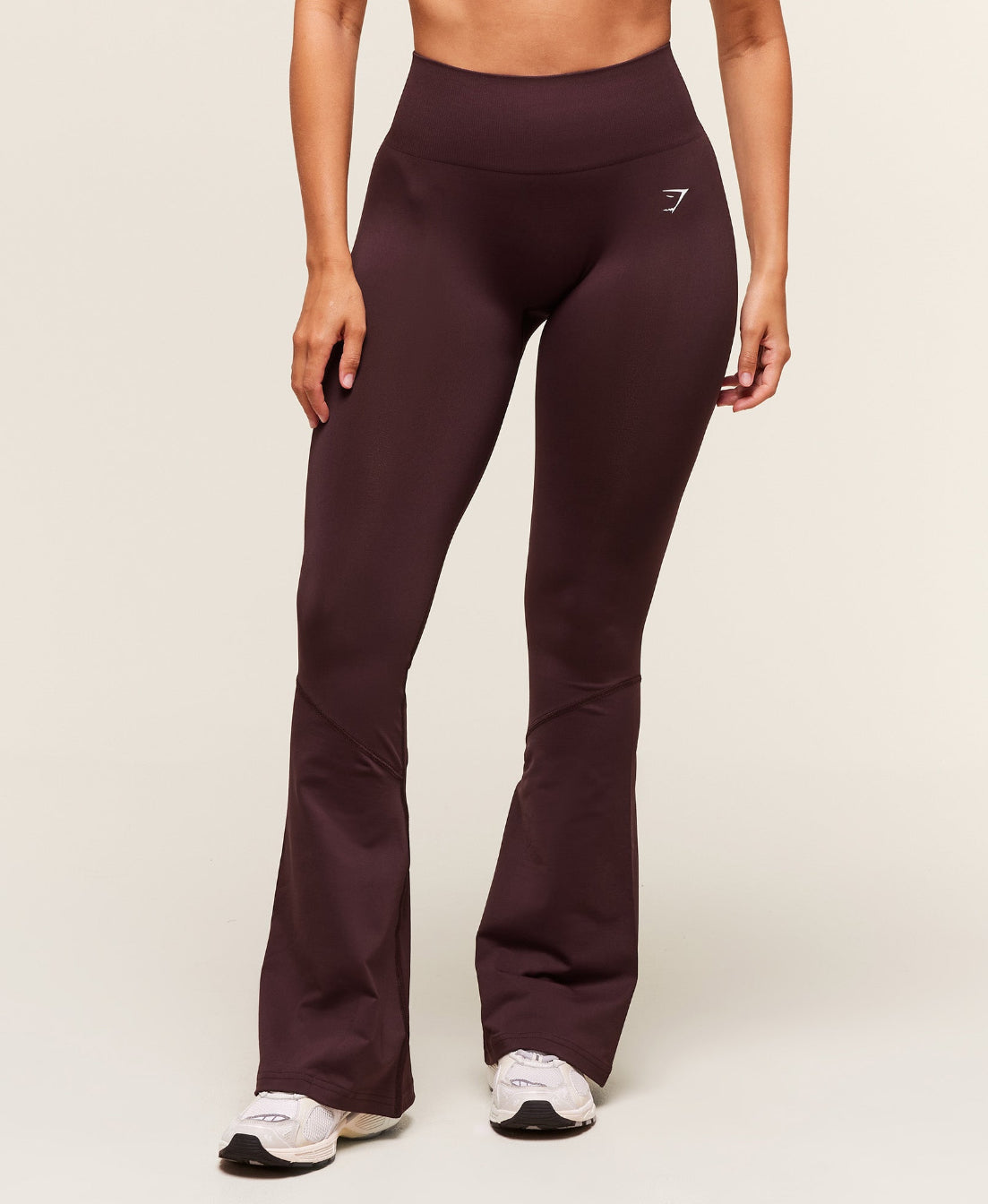 Everyday Seamless Flared Leggings Cherry Purple