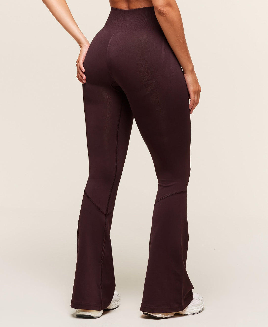 Everyday Seamless Flared Leggings Cherry Purple