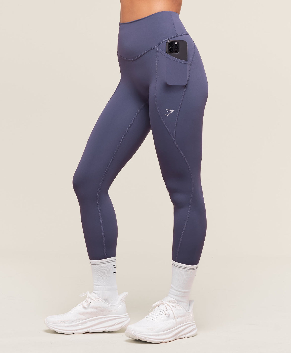 Running Pocket Leggings Weighted Purple