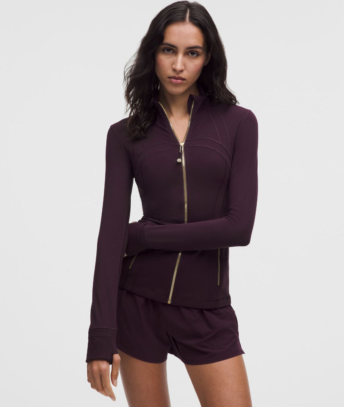 Define Jacket Lulu Black Plum/Gold