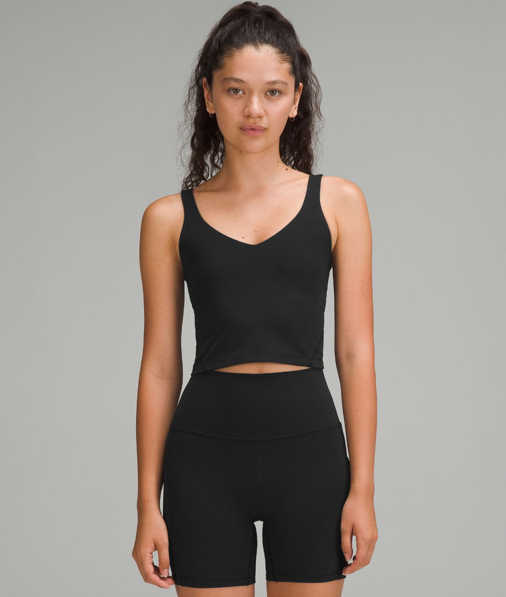Align Tank Top Light Support A/B Cup Black