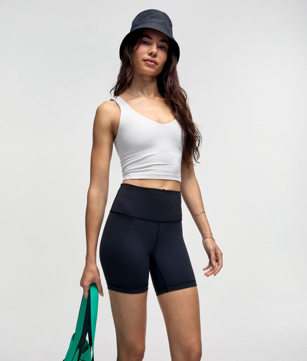 Align Tank Top Light Support A/B Cup White