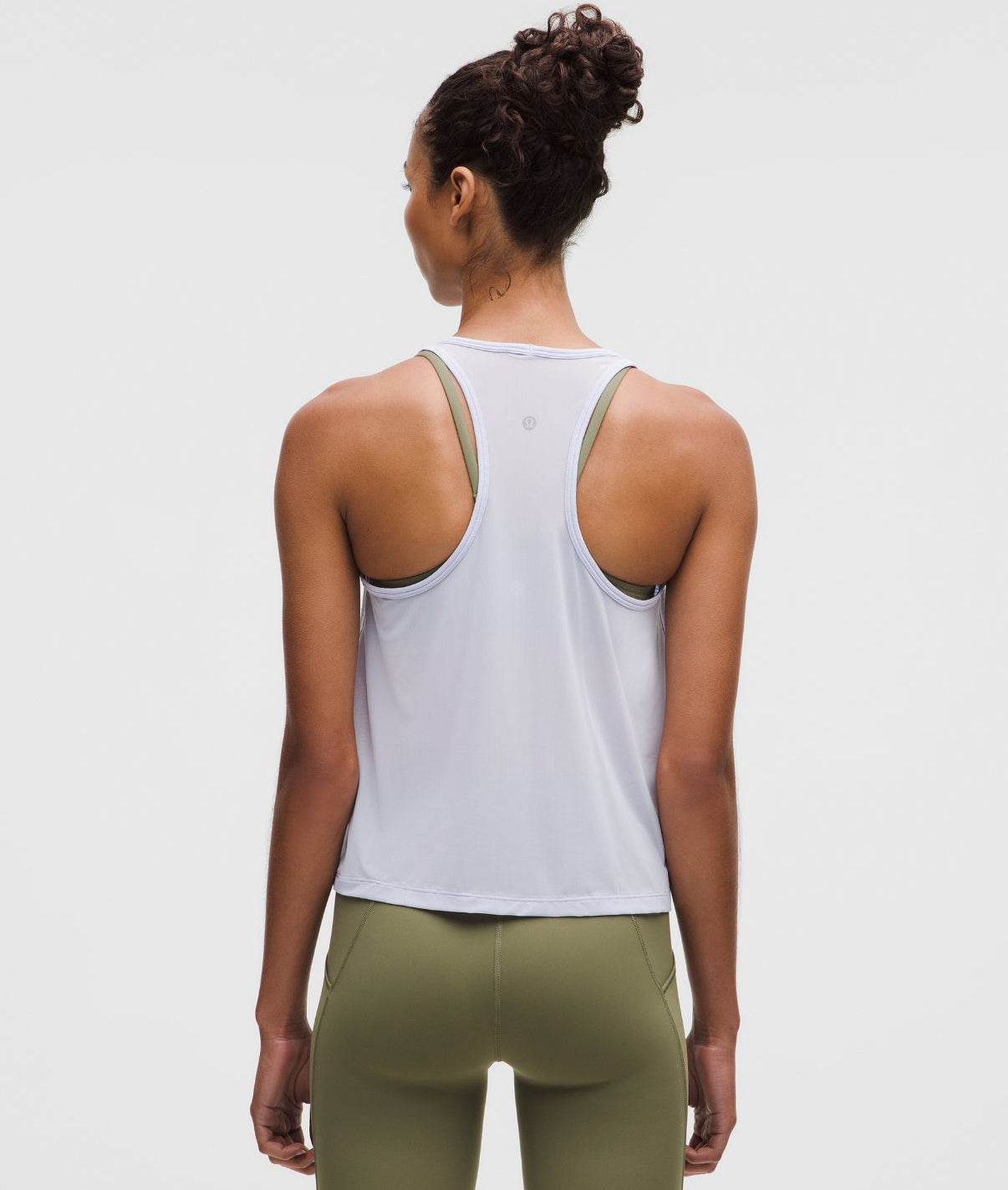 Swifty Mesh Back Tank Top Serene Blue