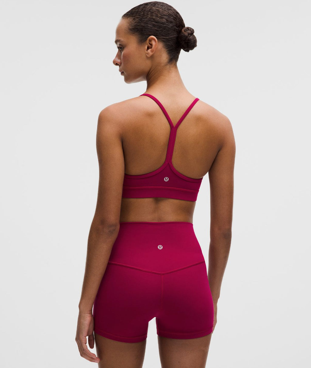 Flow Y Bra Nulu Light Support A/C Cups Berry Rumble
