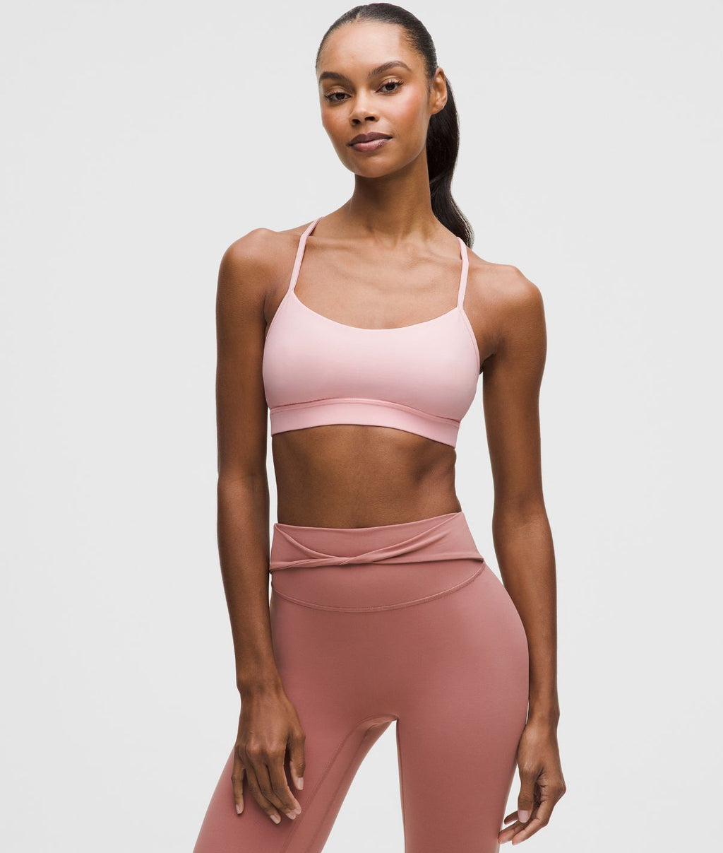 Flow Y Bra Nulu Light Support A/C Cups Blush Quartz
