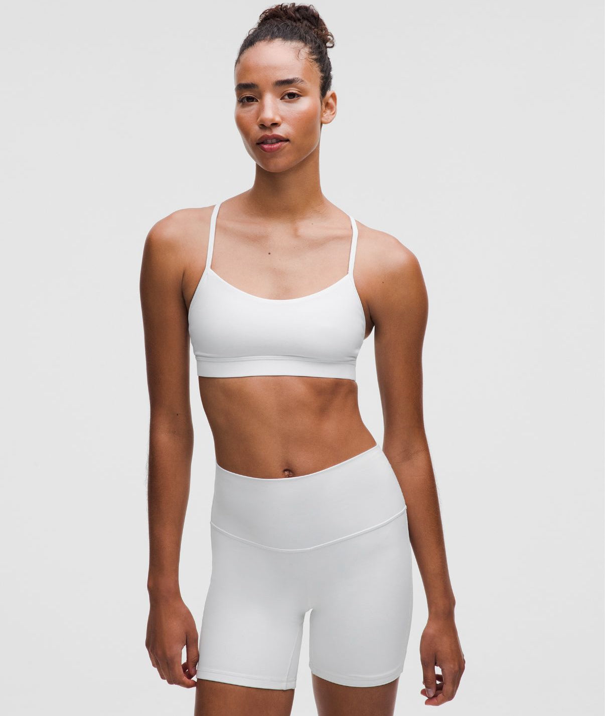 Flow Y Bra Nulu Light Support A/C Cups White