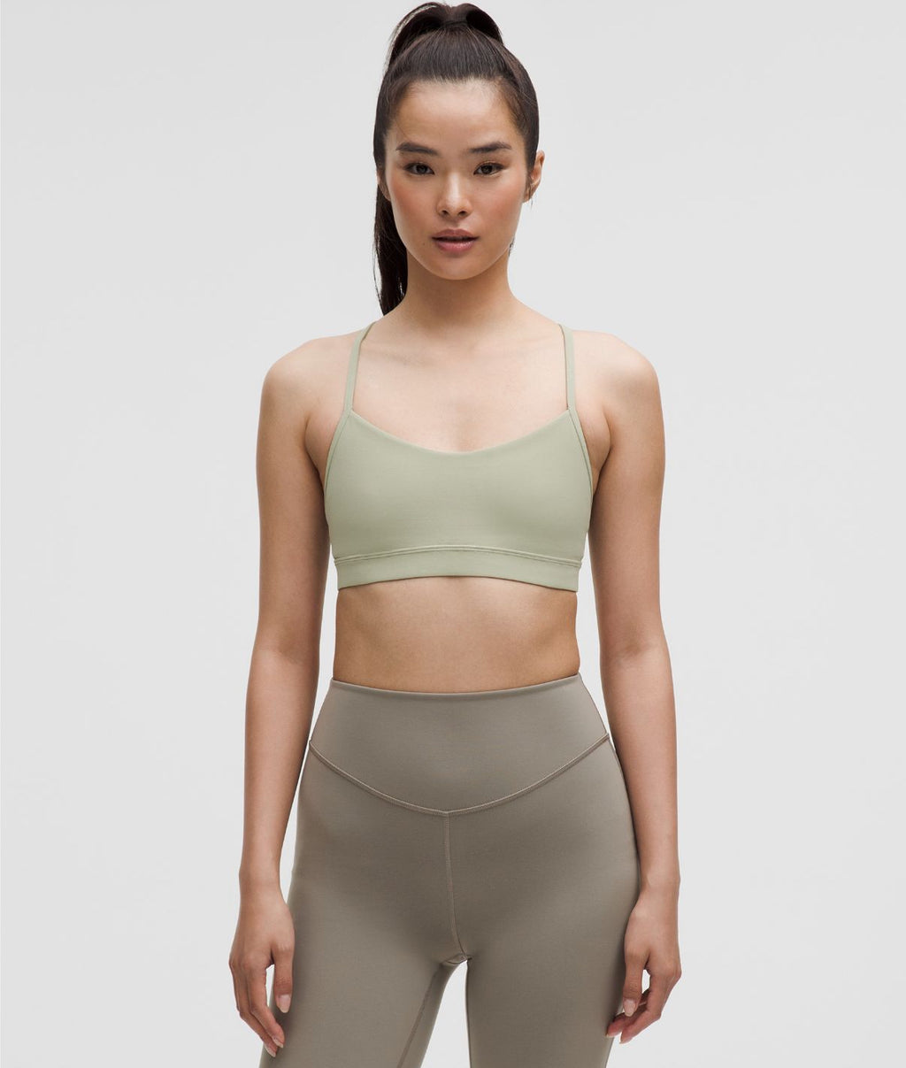 Flow Y Bra Nulu Light Support A/C Cups Fog Green