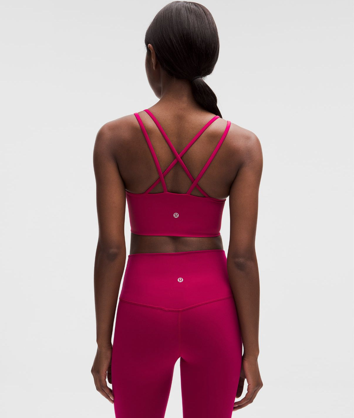 Like a Cloud Longline Bra Light Support B/C Cup Berry Rumble