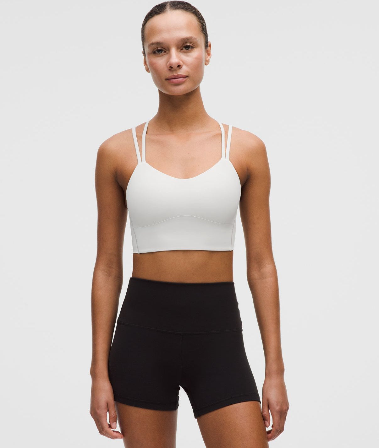 Like a Cloud Longline Bra Light Support B/C Cup Dove Grey