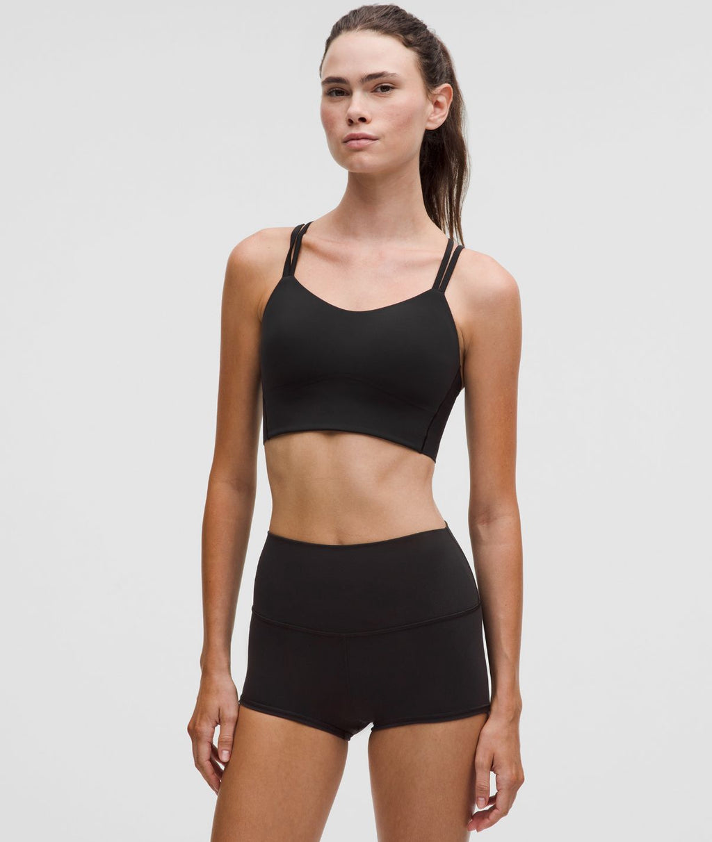 Like a Cloud Longline Bra Light Support B/C Cup Black