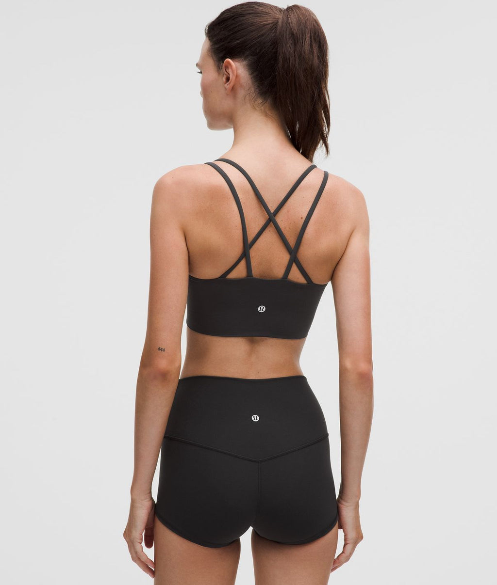 Like a Cloud Longline Bra Light Support B/C Cup Black