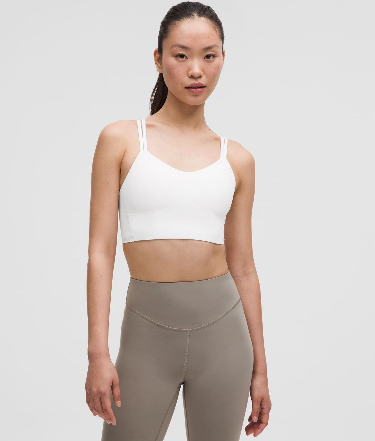Like a Cloud Longline Bra Light Support B/C Cup White