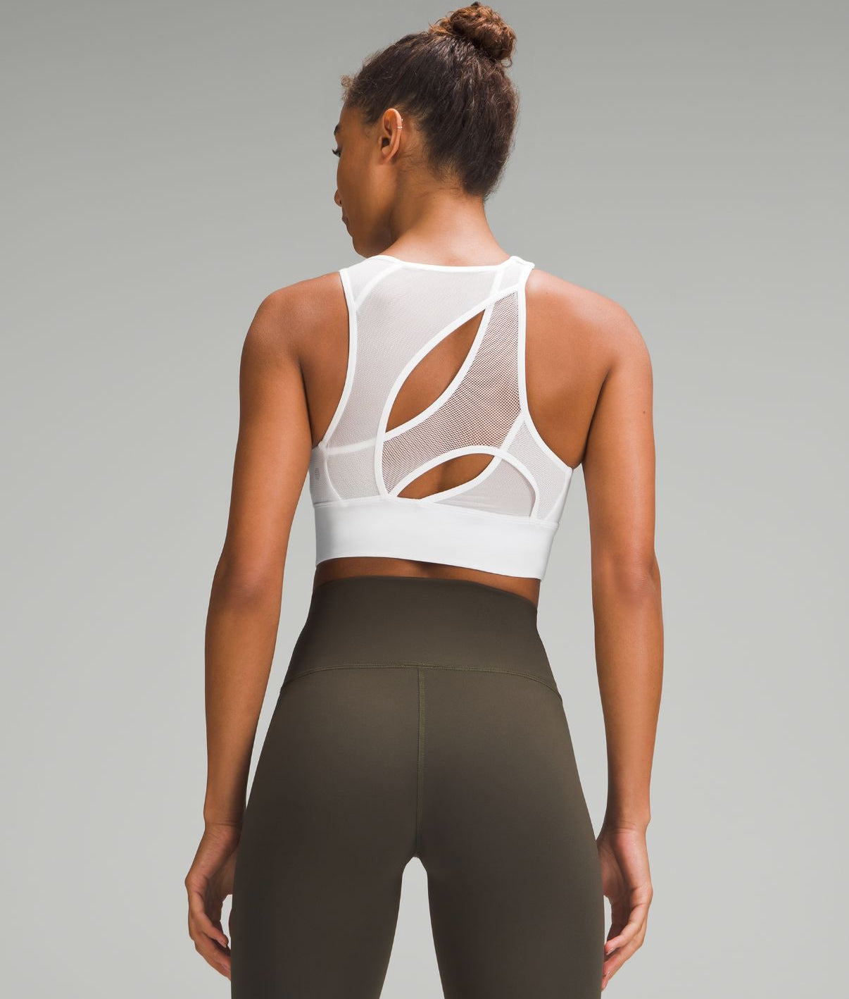 Set Challenger Bra High Support White