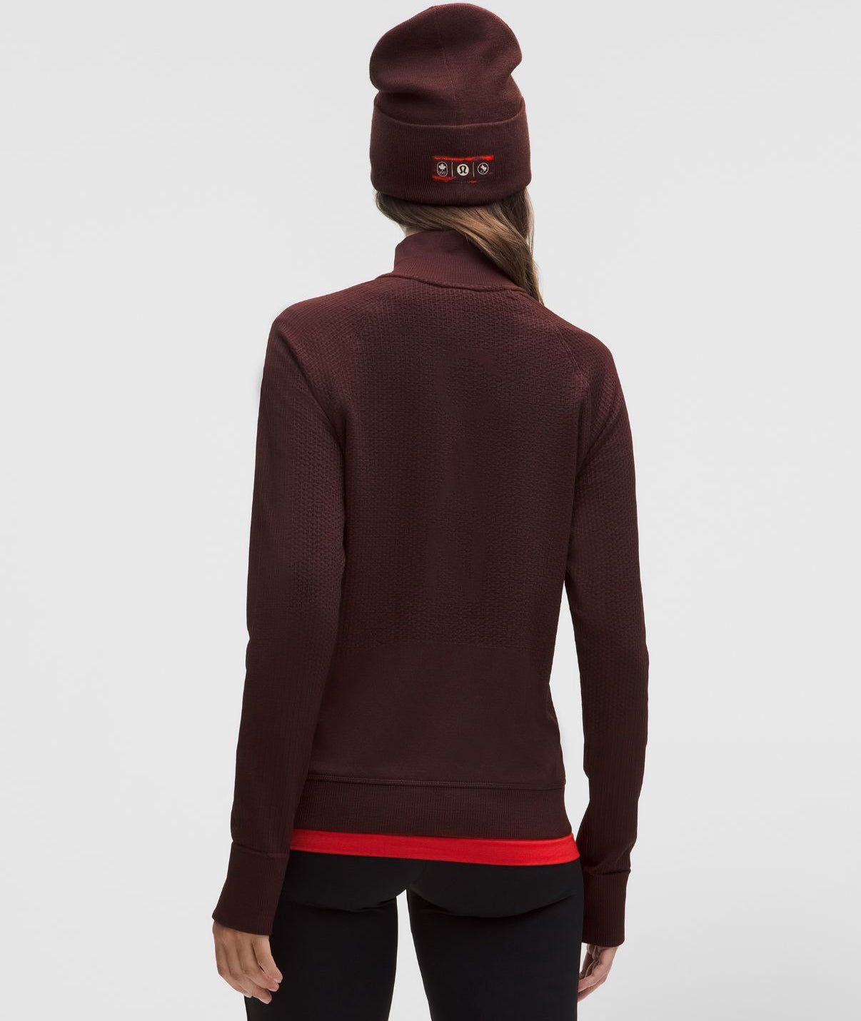 Team Canada Women’s Engineered Warmth Half Zip CPC Logo