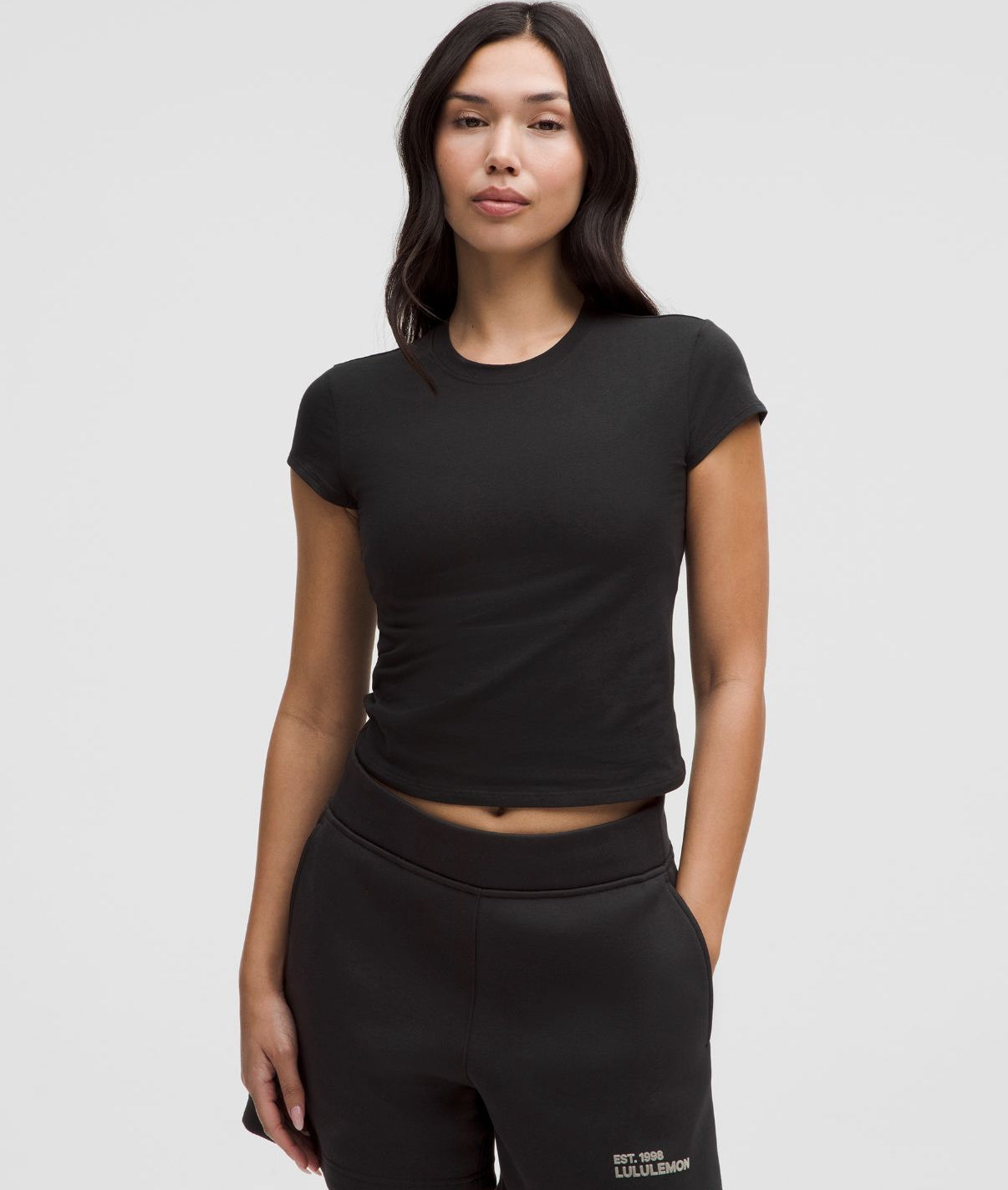 Organic Cotton Baby Tee Black