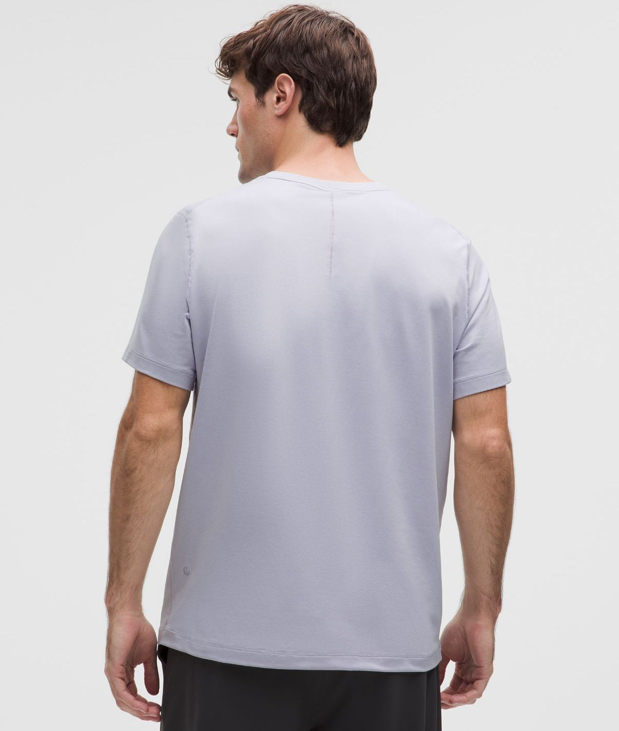 Soft Jersey Short-Sleeve Shirt Faint Lavender