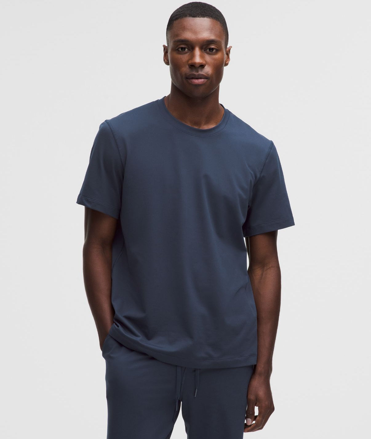 Soft Jersey Short-Sleeve Shirt Club Blue