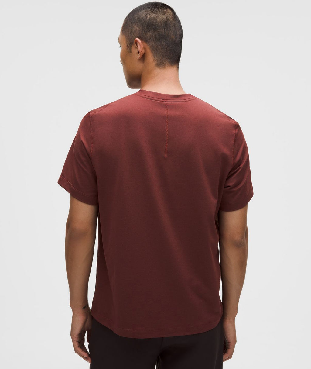 Soft Jersey Short-Sleeve Shirt Atmospheric Purple