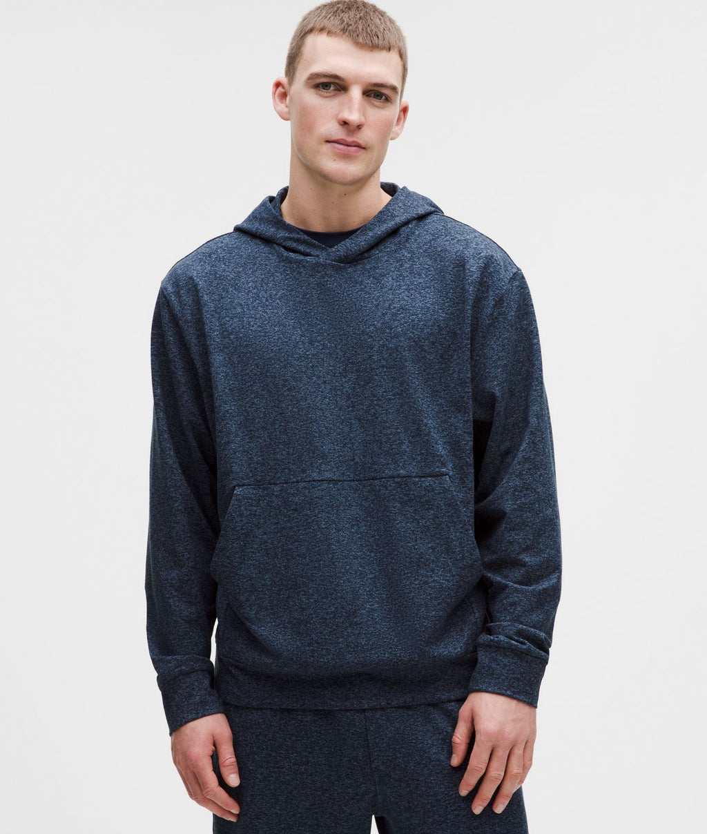 Heavyweight Soft Jersey Pullover Hoodie True Navy