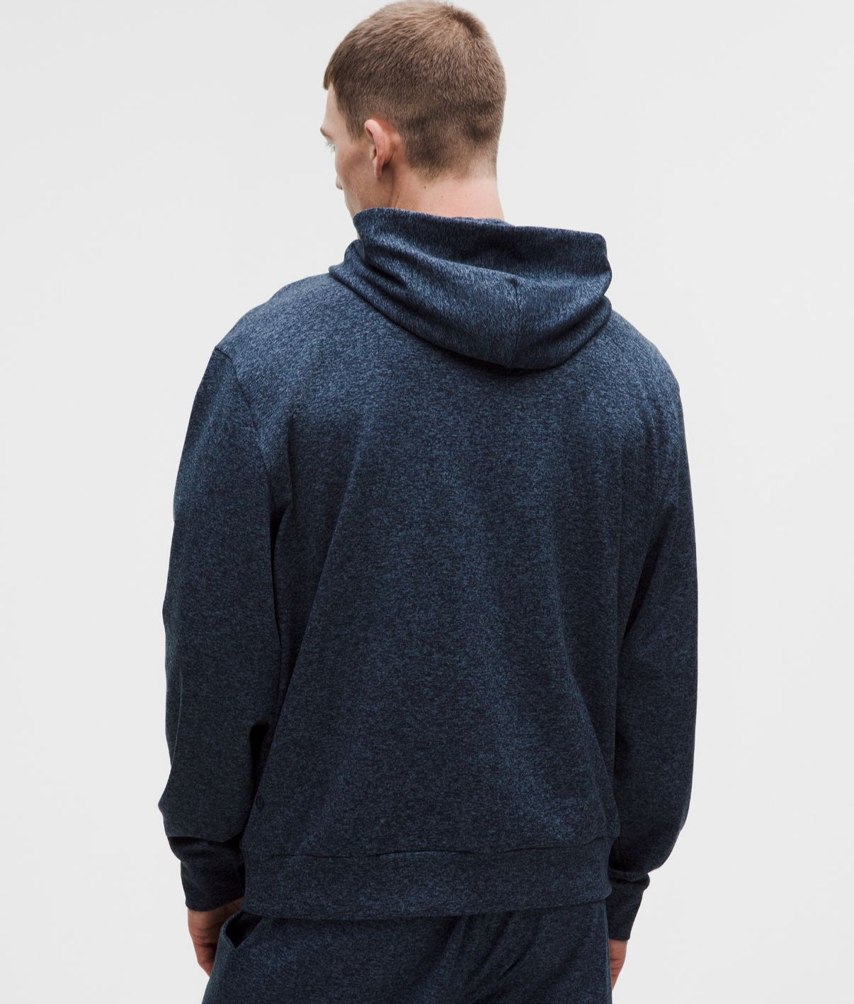 Heavyweight Soft Jersey Pullover Hoodie True Navy