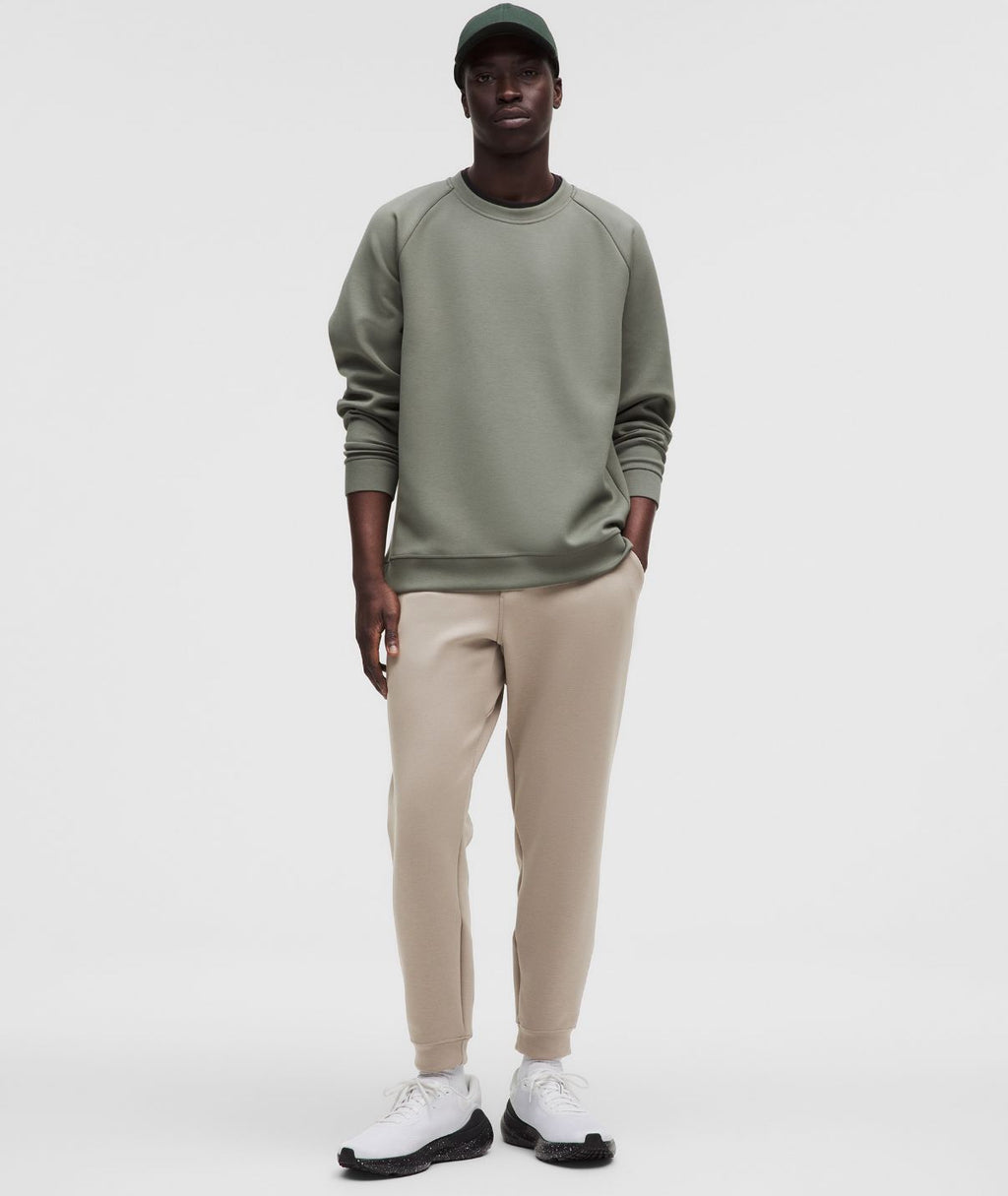 Smooth Spacer Jogger Regular Warm Ash Grey