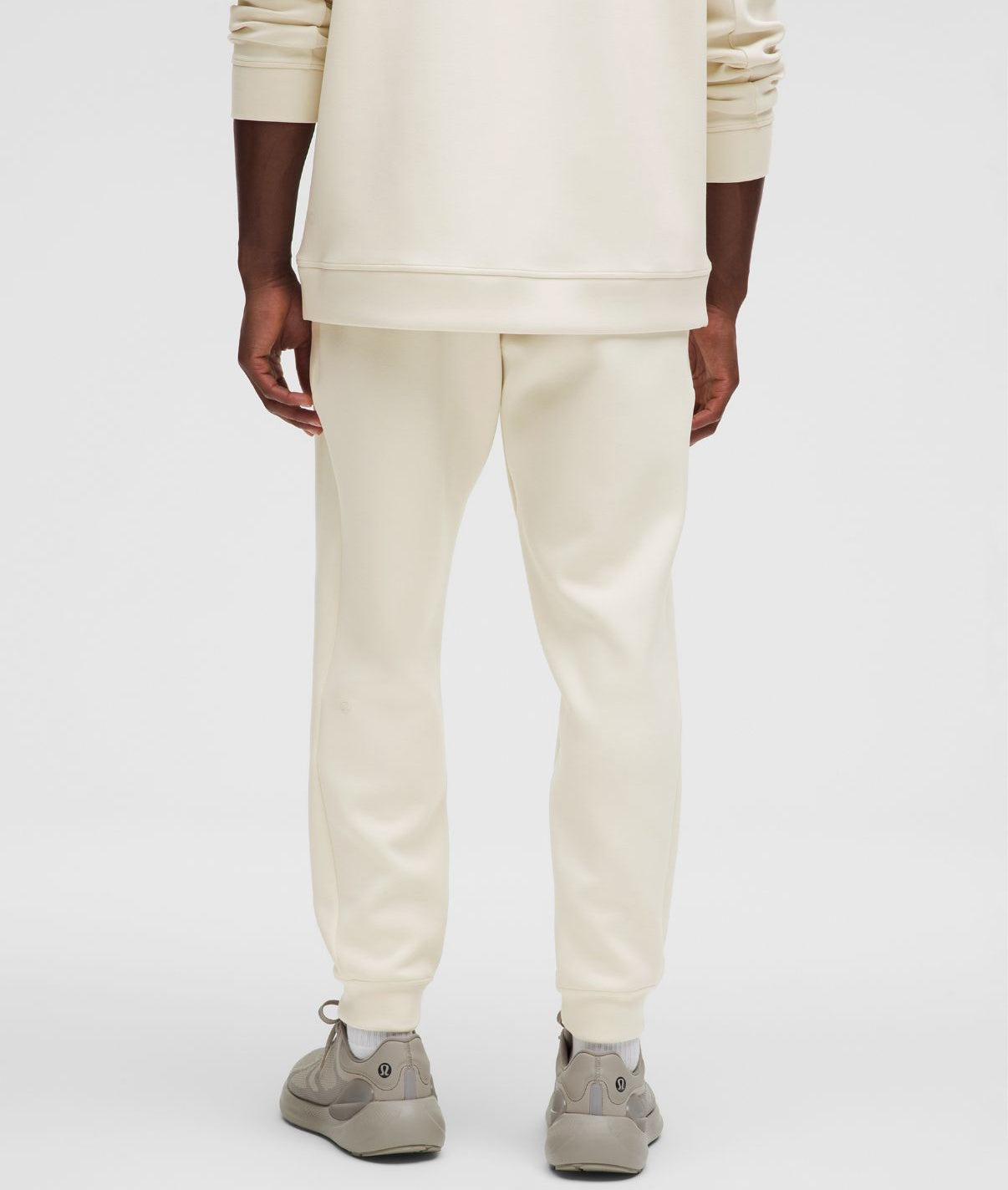 Smooth Spacer Jogger Regular Light Ivory