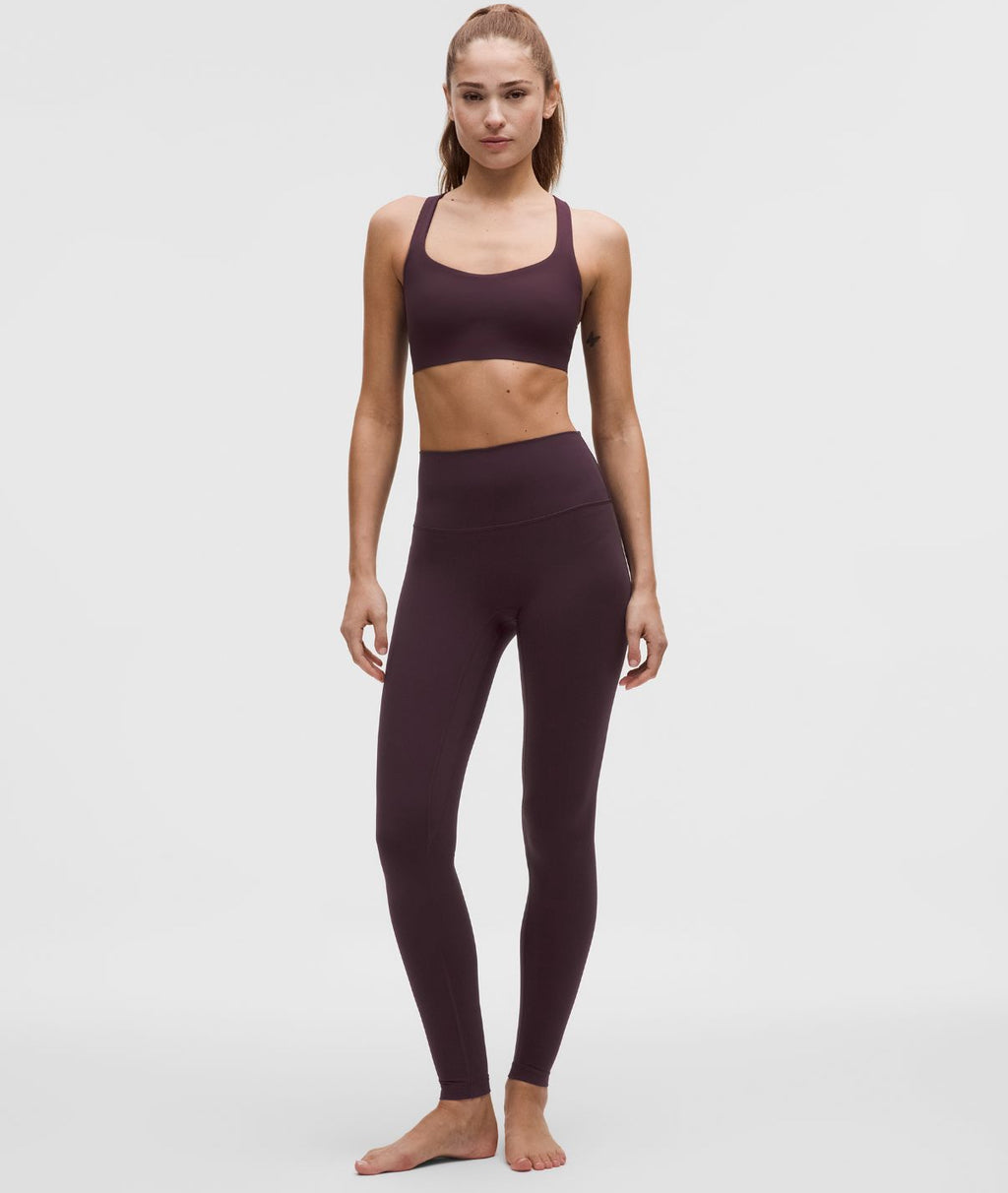 Align No Line High-Rise Pant 28'' Black Plum