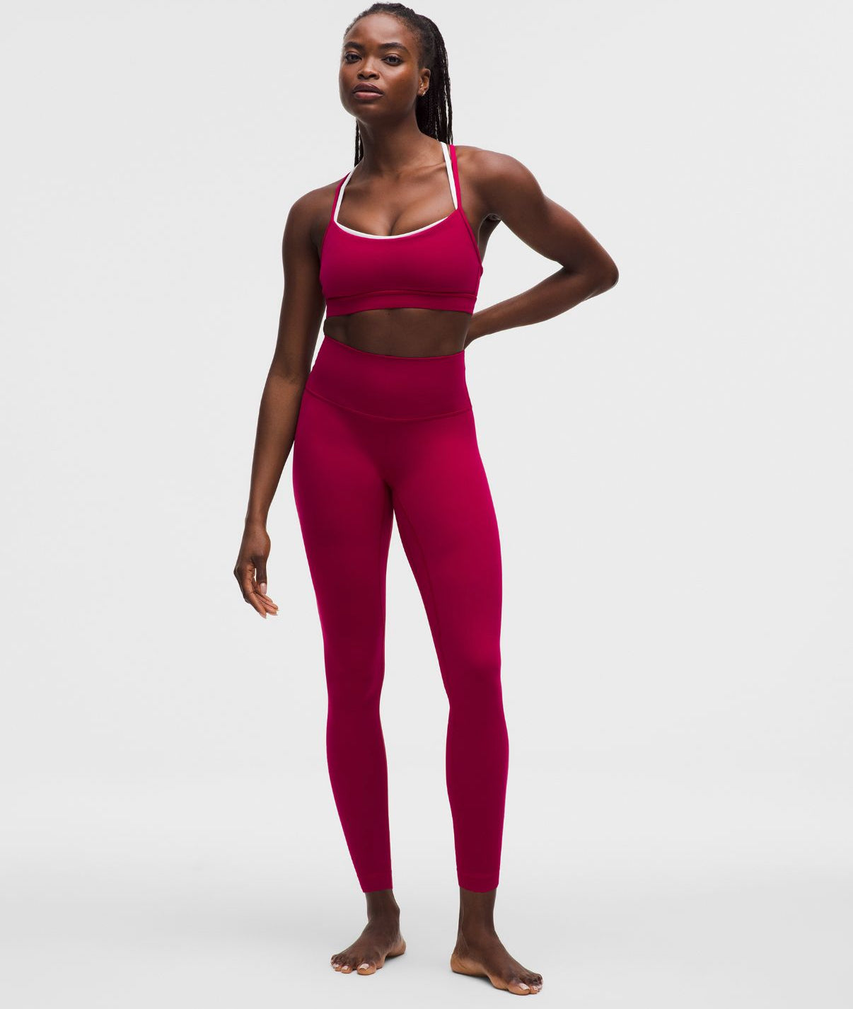 Align No Line High-Rise Pant 28'' Berry Rumble