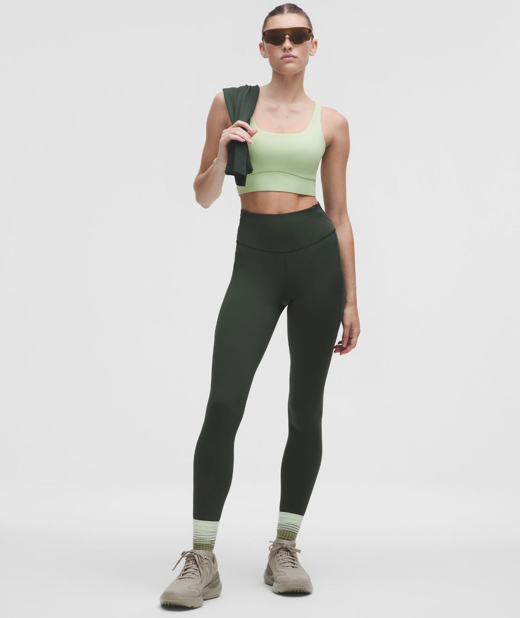 Fast and Free High-Rise Tight 28'' 5 Pocket Rainforest Green