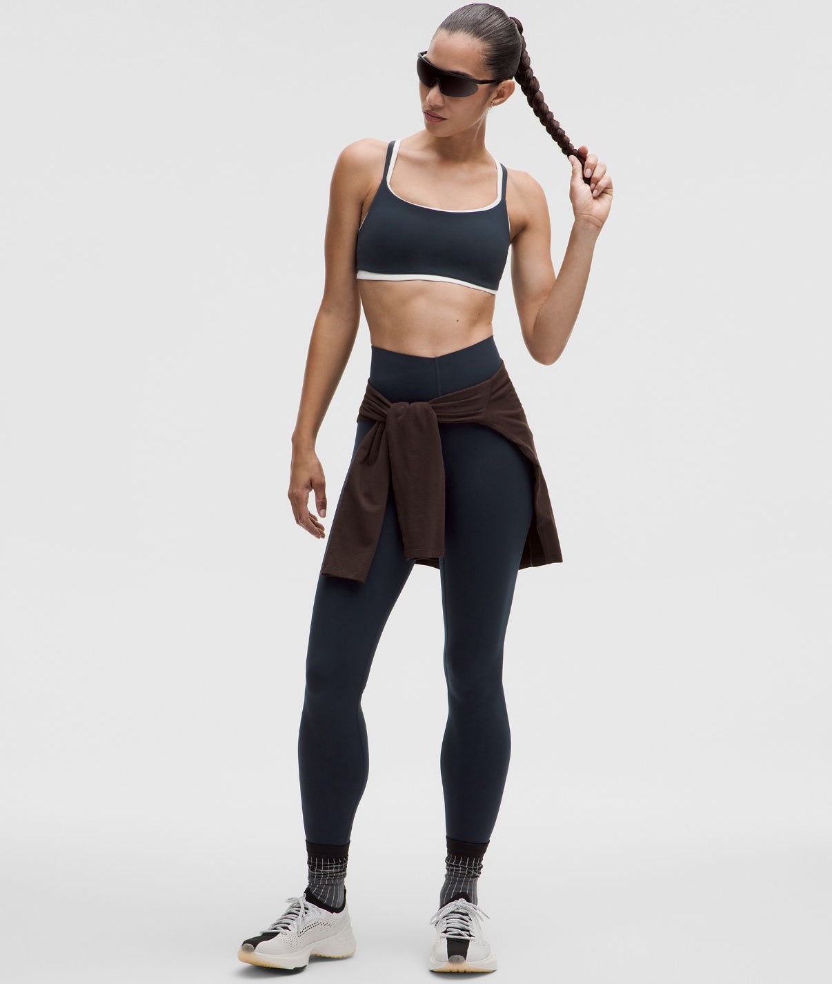 Glow Up Super-High-Rise Tight 28'' True Navy
