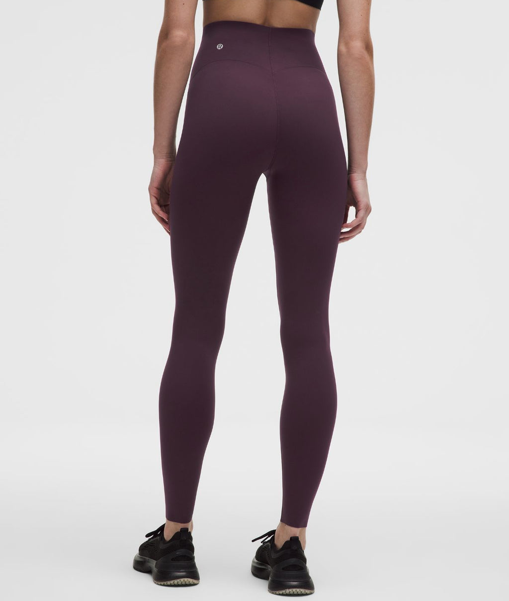 Glow Up Super-High-Rise Tight 28'' Black Plum