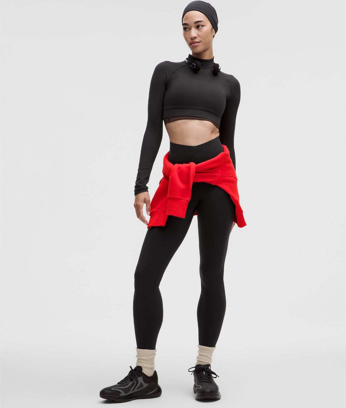 Glow Up Super-High-Rise Tight 28'' Black