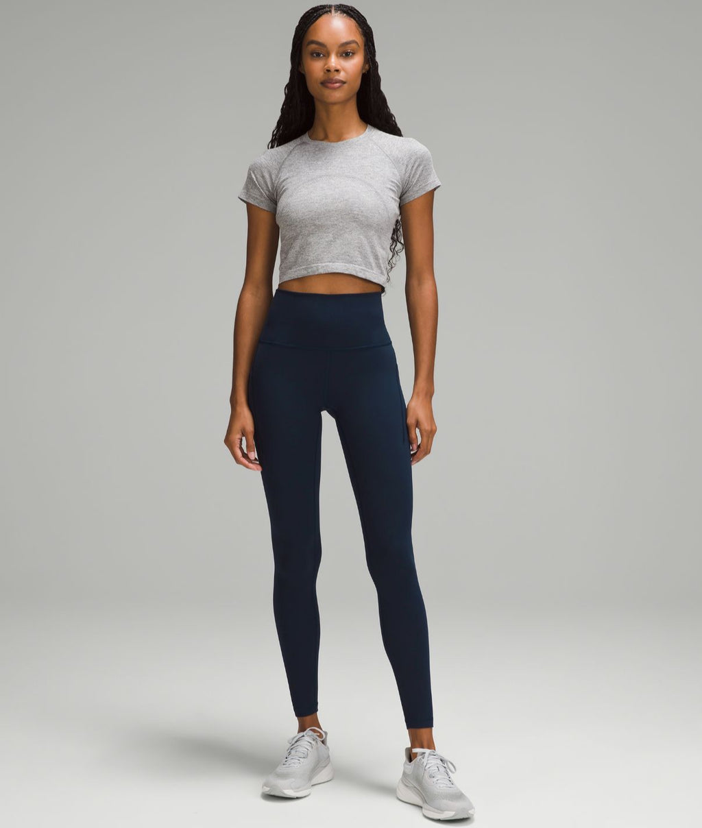 Wunder Train High-Rise Tight with Pockets 28'' True Navy