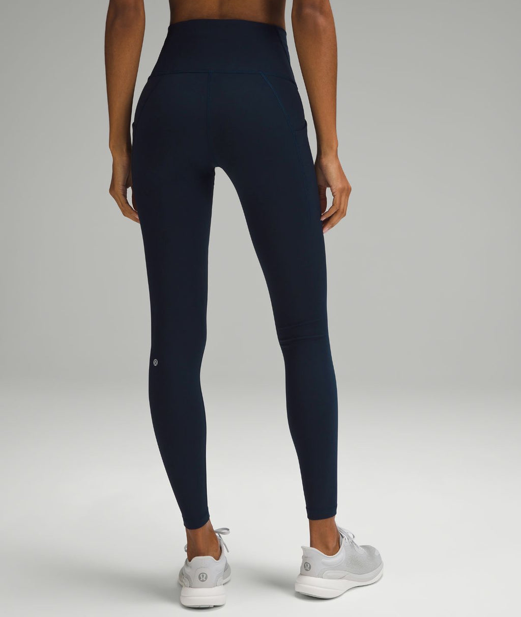 Wunder Train High-Rise Tight with Pockets 28'' True Navy